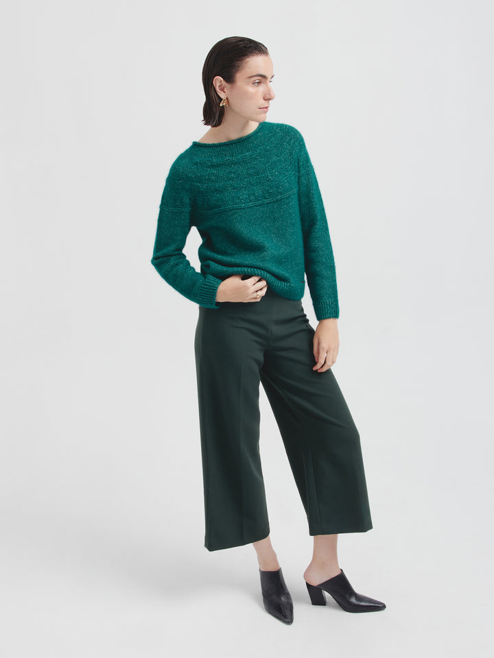 Suéter Cristie De Algodón Color Verde