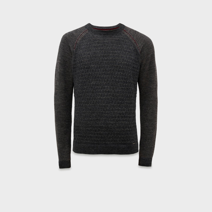 Suéter Robin De Baby Alpaca Color Gris