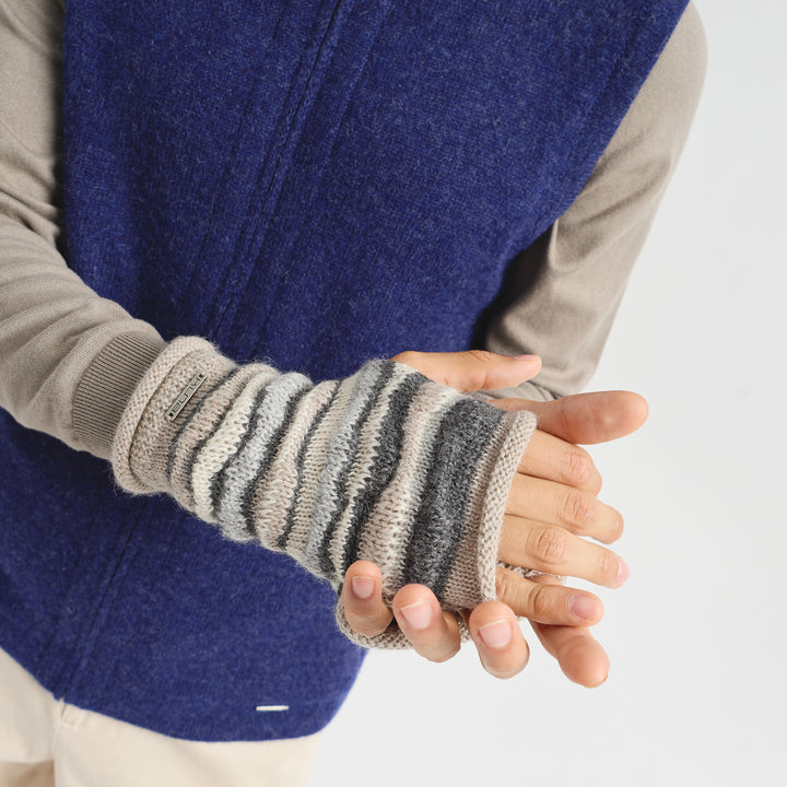 Guantes Corina Baby Alpaca Color Beige