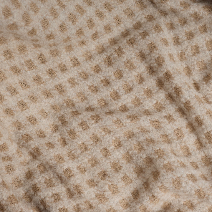 Manta Cypress De Baby Alpaca Color Beige