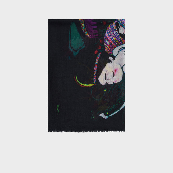 Estola Raices De Baby Alpaca Color Multicolor