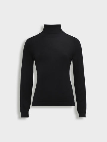 Berenice Vicuña Sweater Black Color