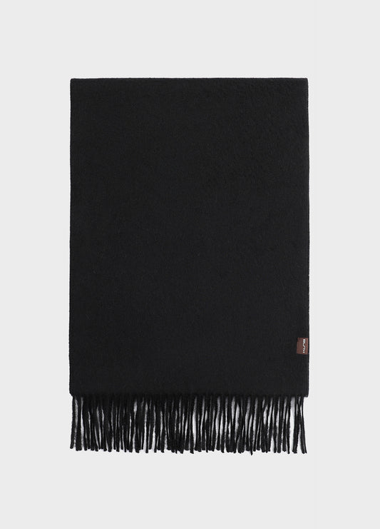 Royal Alpaca Jamas Scarf in Black