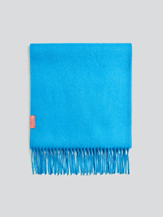 Adrian De Baby Turquoise Alpaca Scarf