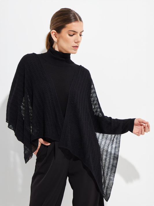 Alpaca Brisa Scarf in Black