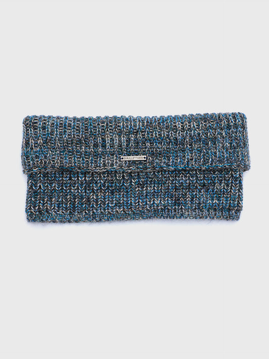 Chalina Ubicate Neck De Baby Alpaca Color Azul