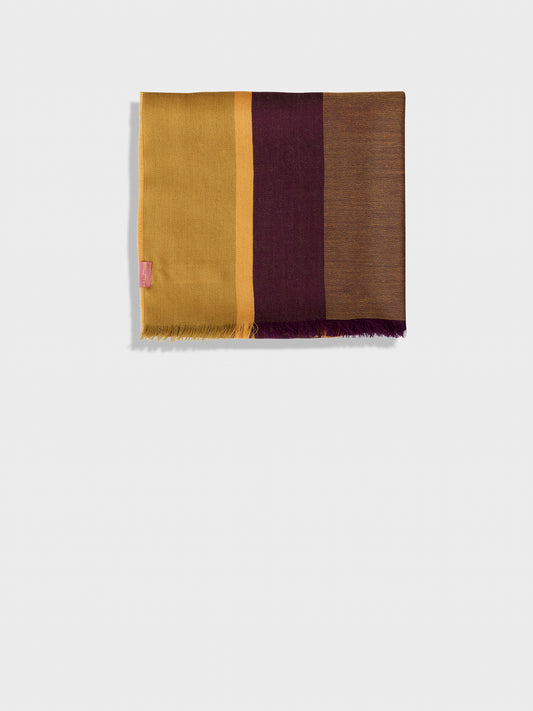 Estola Zarry De Baby Alpaca Color Amarillo