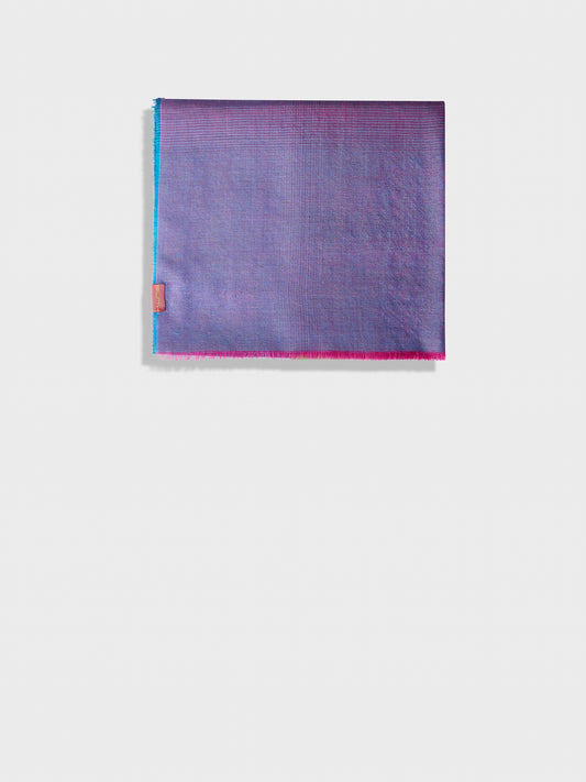 Estola Zulma De Baby Alpaca Color Morado