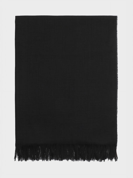 Bussigny Vicuña Stole in Black