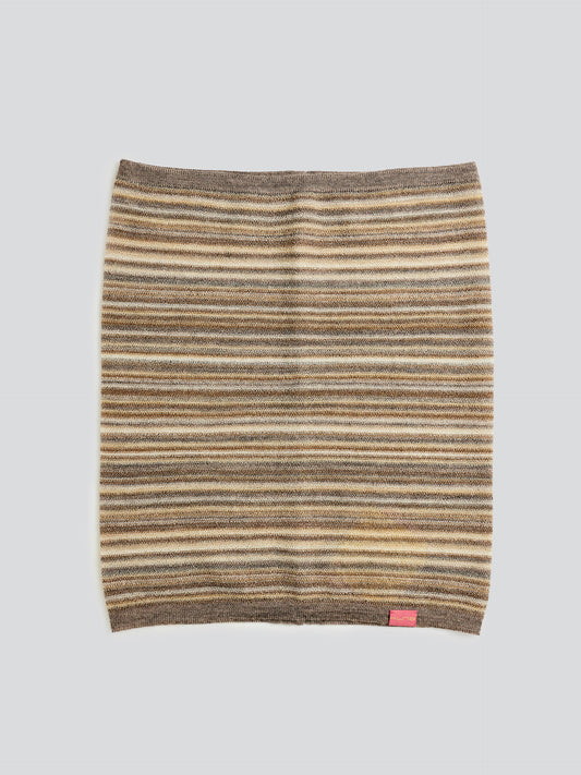 Yanis Scarf Made of Baby Alpaca in Beige