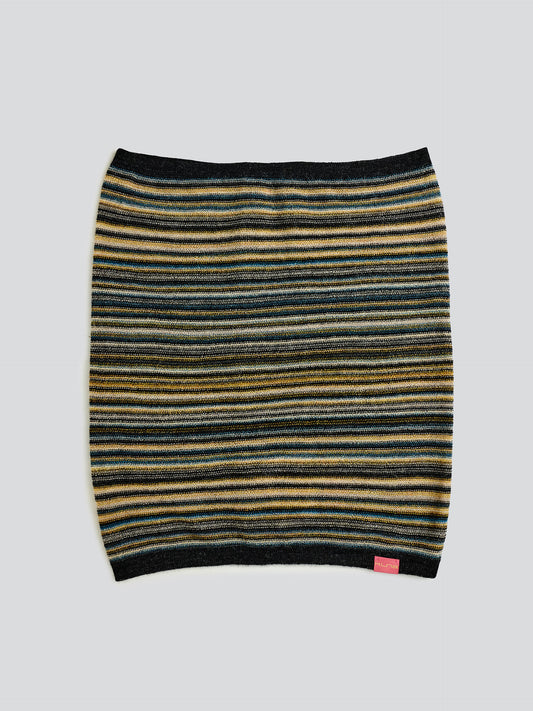 Yanis Scarf Made of Baby Alpaca in Yellow