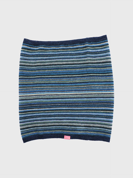 Chalina Yanis De Baby Alpaca Color Azul