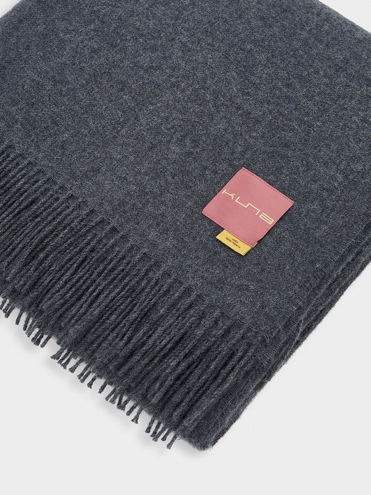 Manta Ydeal De Baby Alpaca Color Azul
