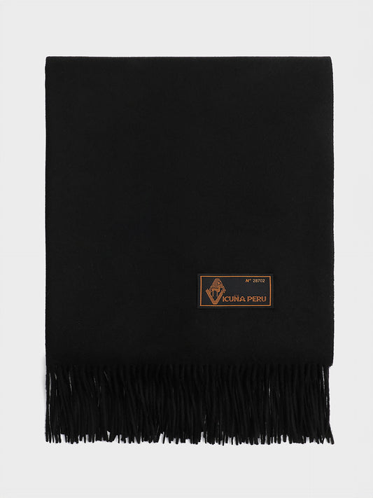 Black Vicuña Bern Stole