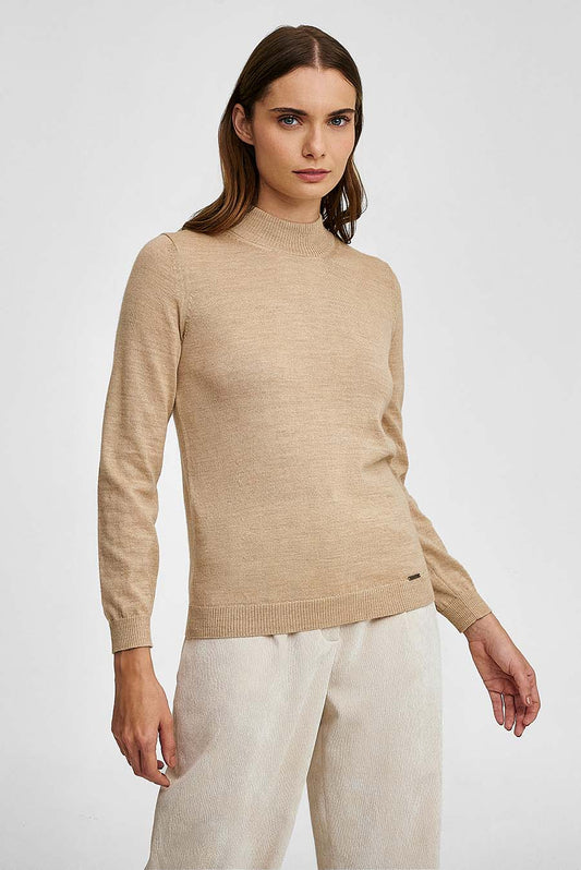 Suéter Anahi De Baby Alpaca Color Nomad