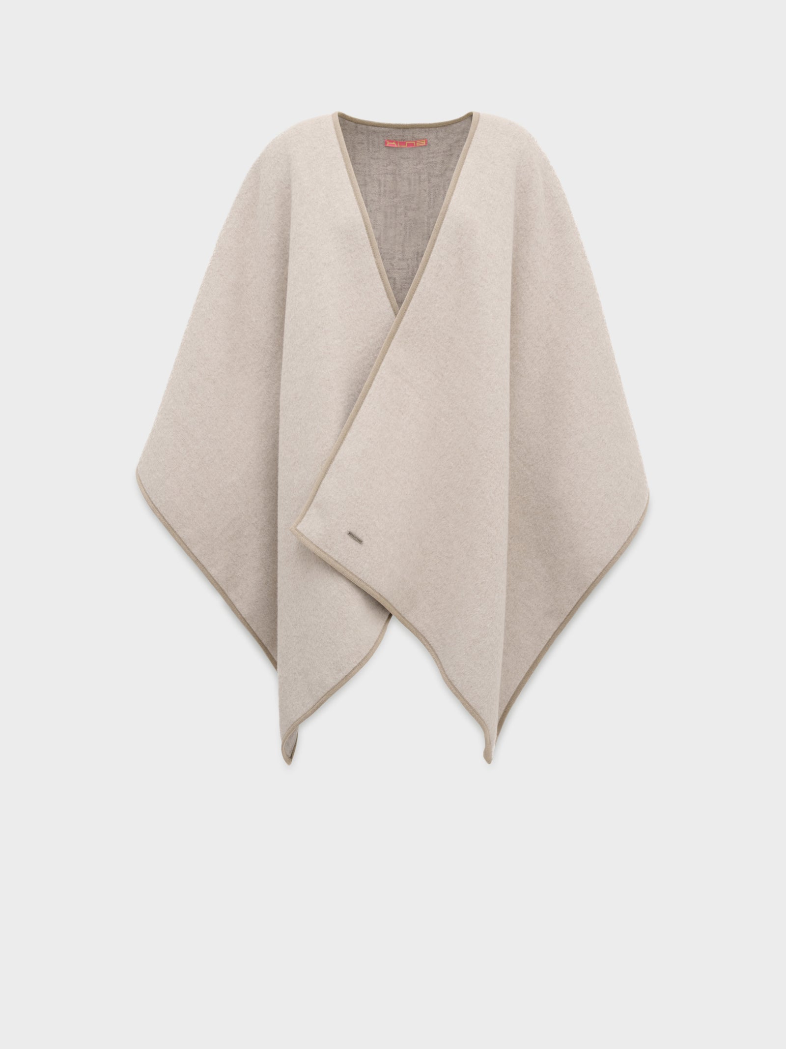 Capa Yper De Baby Alpaca Color Gris