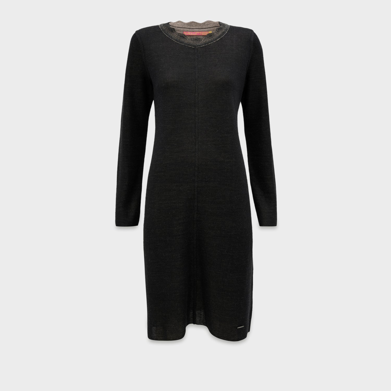 Vestido Cindy De Baby Alpaca Color Negro
