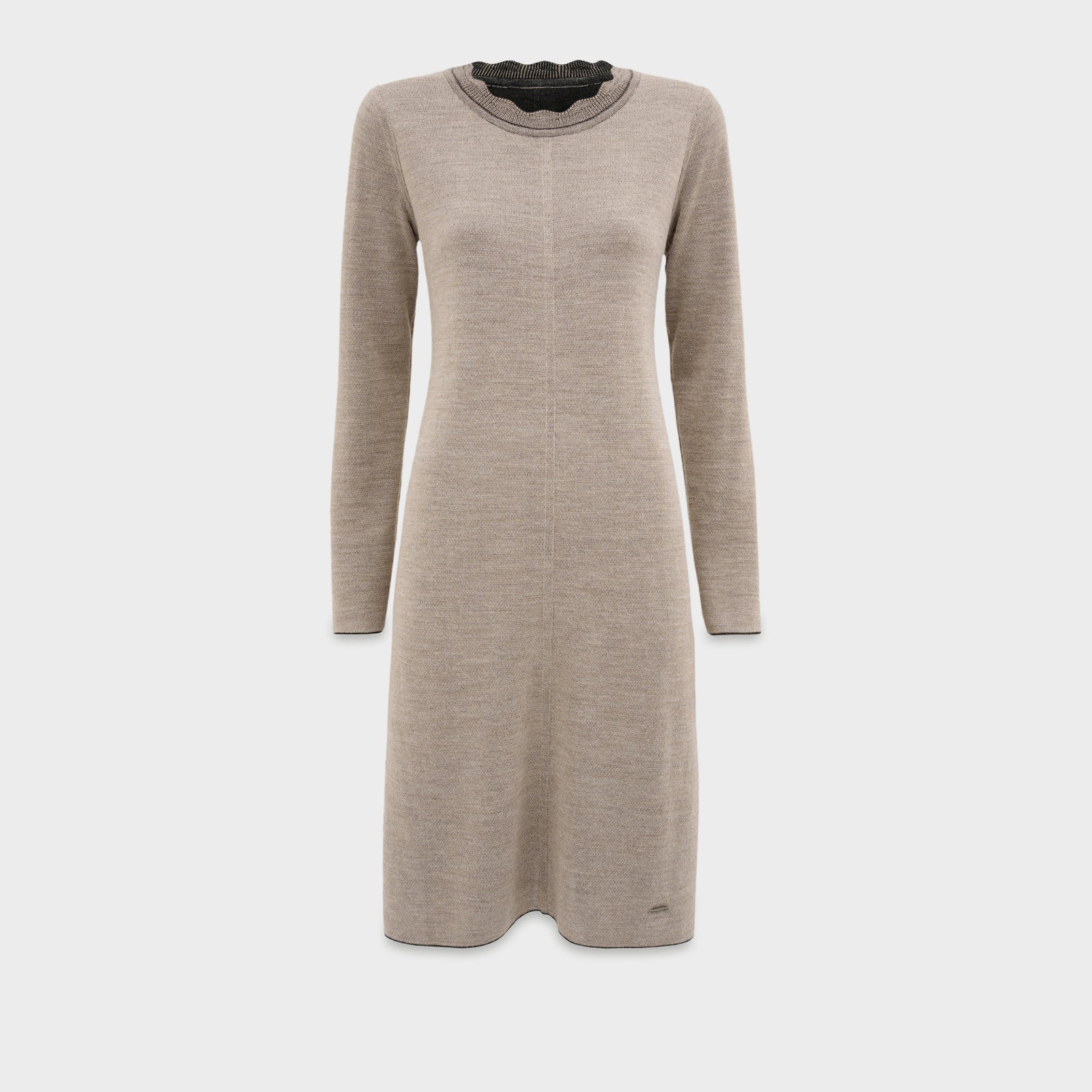 Vestido Cindy De Baby Alpaca Color Negro
