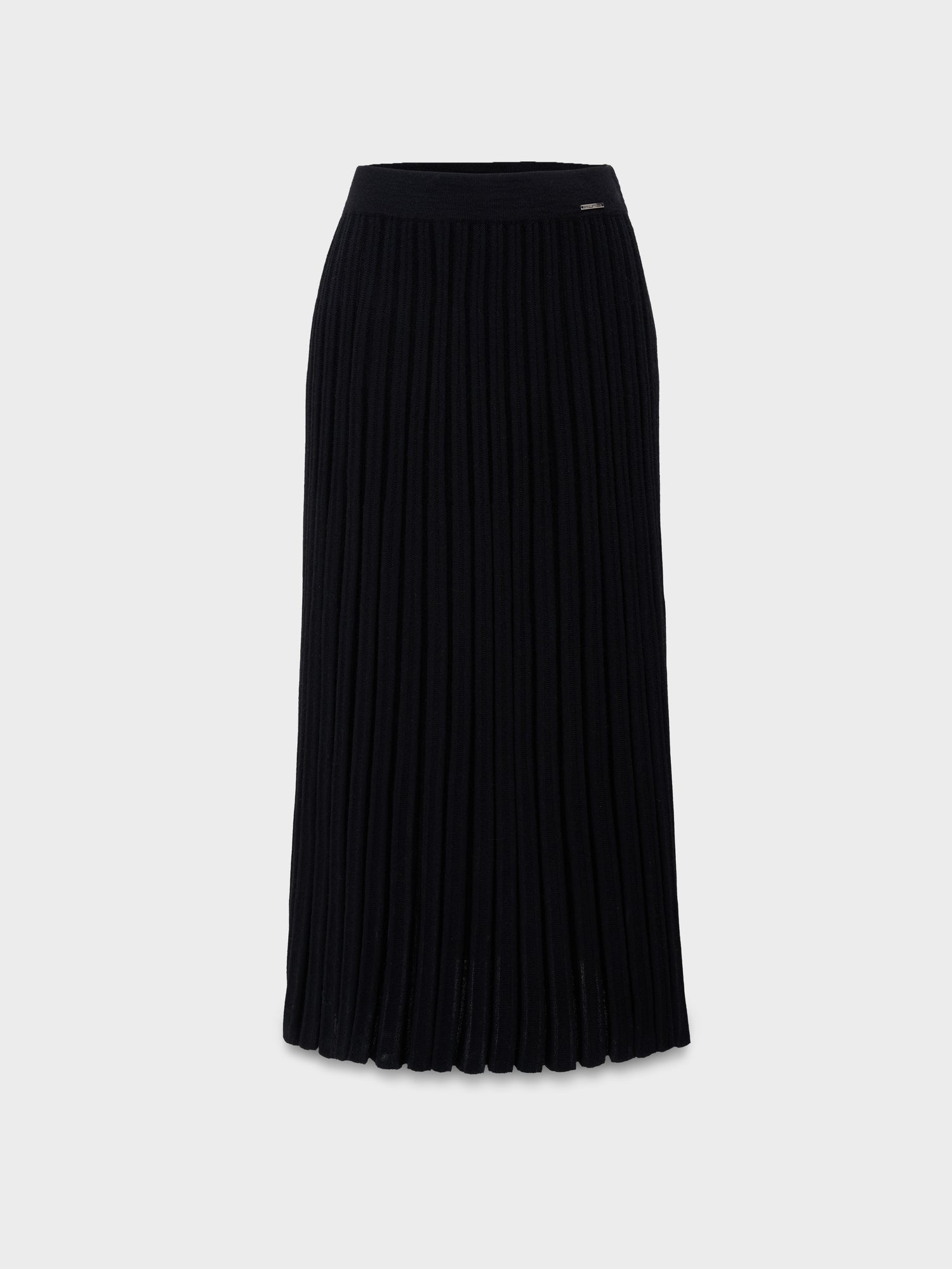 Falda Vitae De Baby Alpaca Color Negro