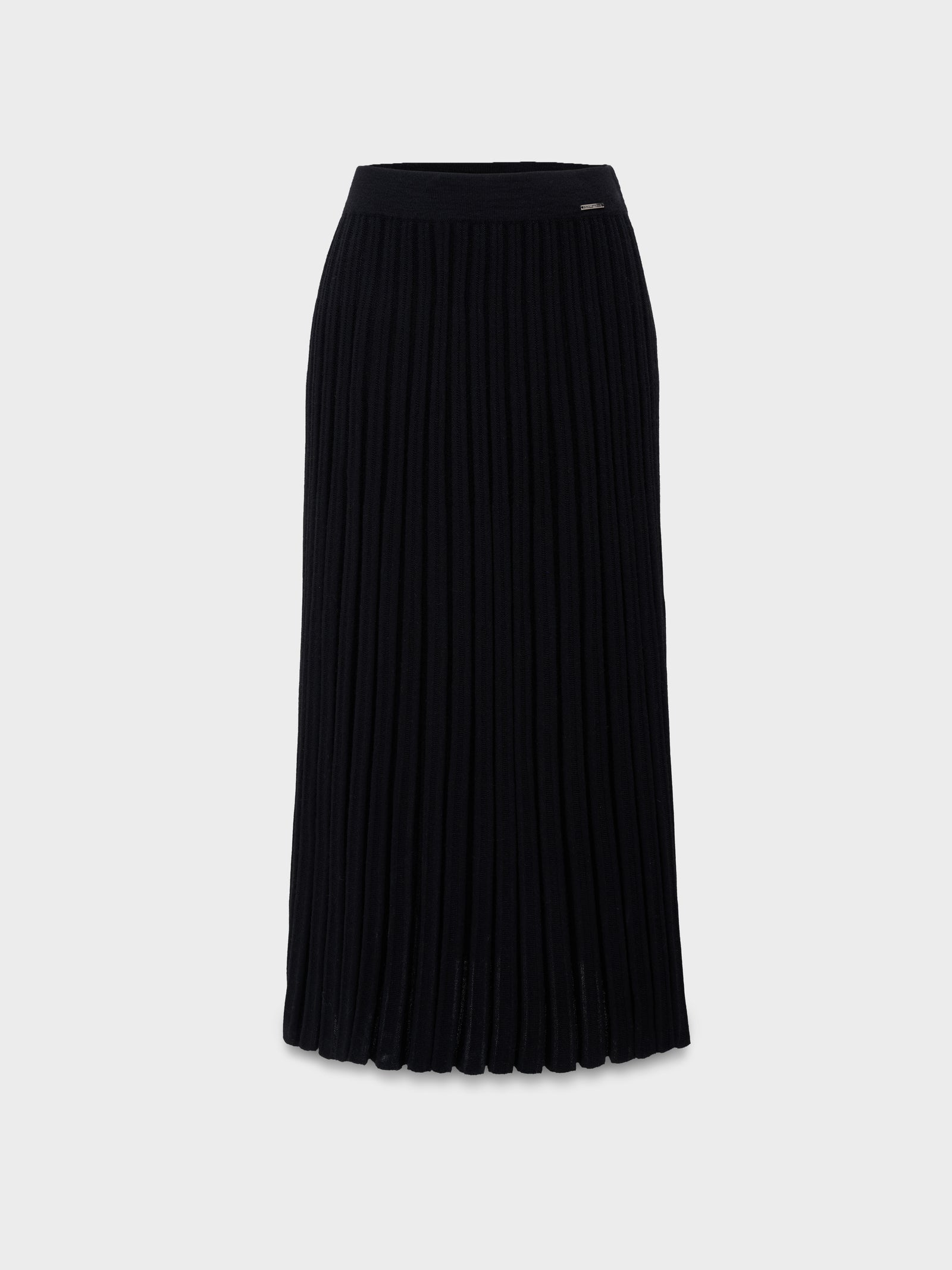 Black Baby Alpaca Vitae Skirt