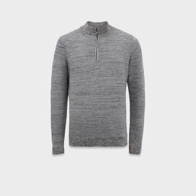 Suéter Calvin De Baby Alpaca Color Blanco