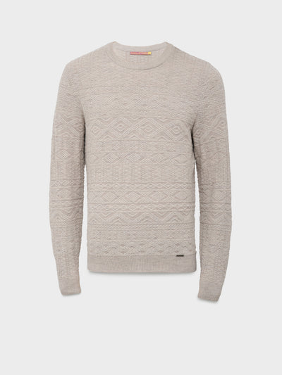 Suéter Capitan De Baby Alpaca Color Beige
