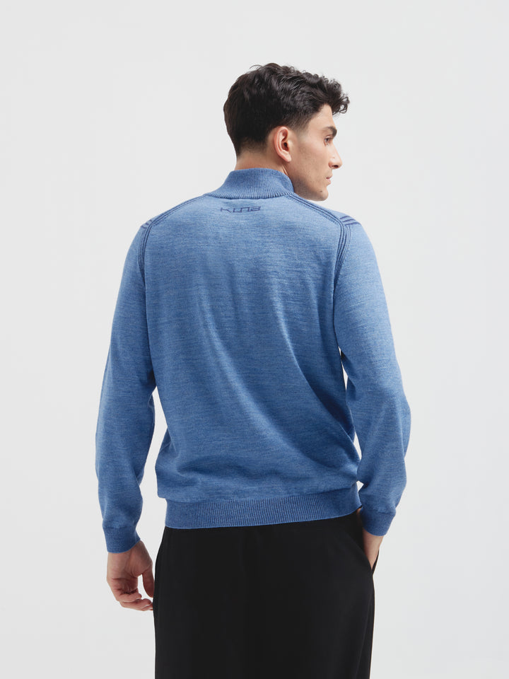 Chopin Sweater - Light Blue Baby Alpaca Color Celeste