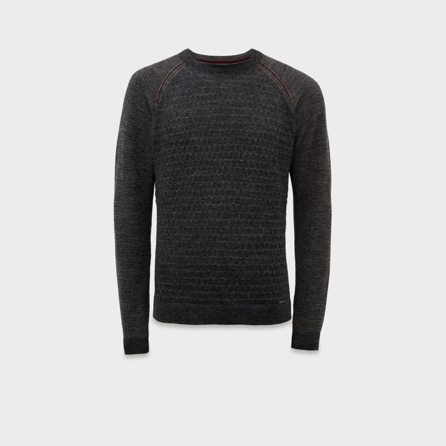 Suéter Robin De Baby Alpaca Color Gris