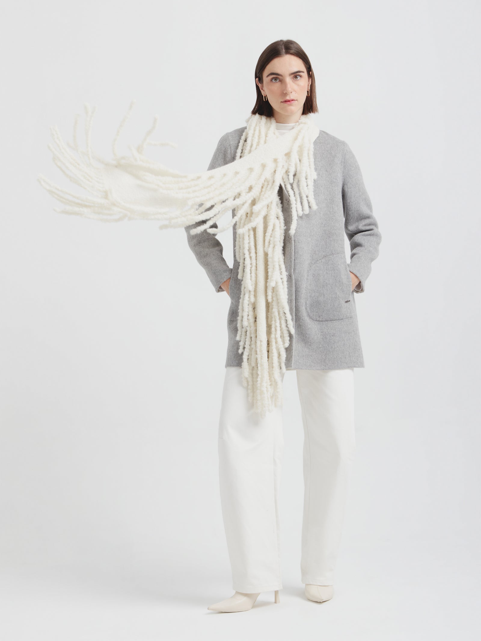 Chalina Cascade De Alpaca Color Ecru