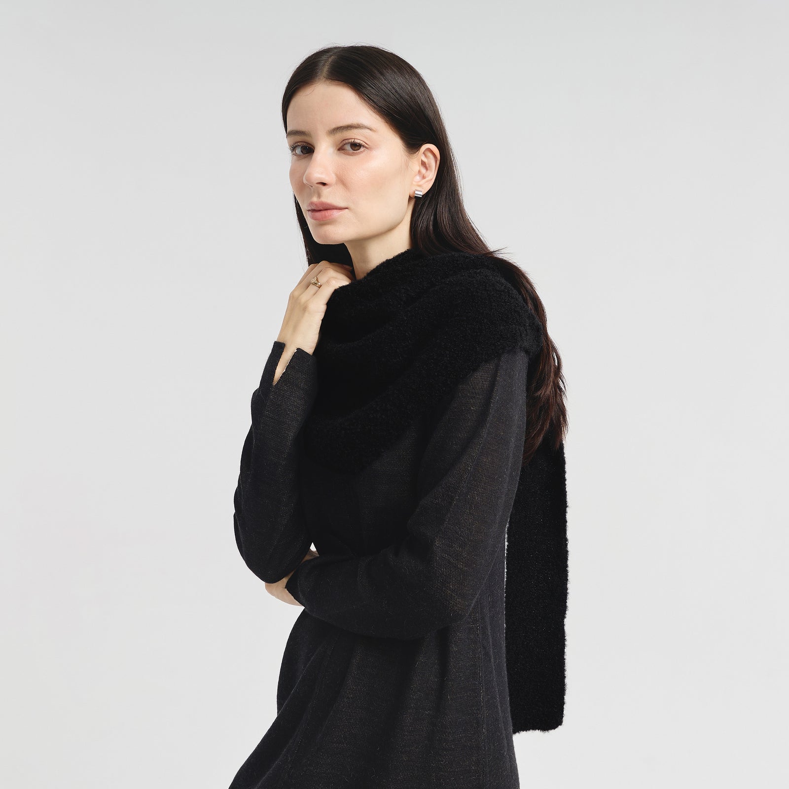 Chalina Cornelia De Alpaca Color Negro