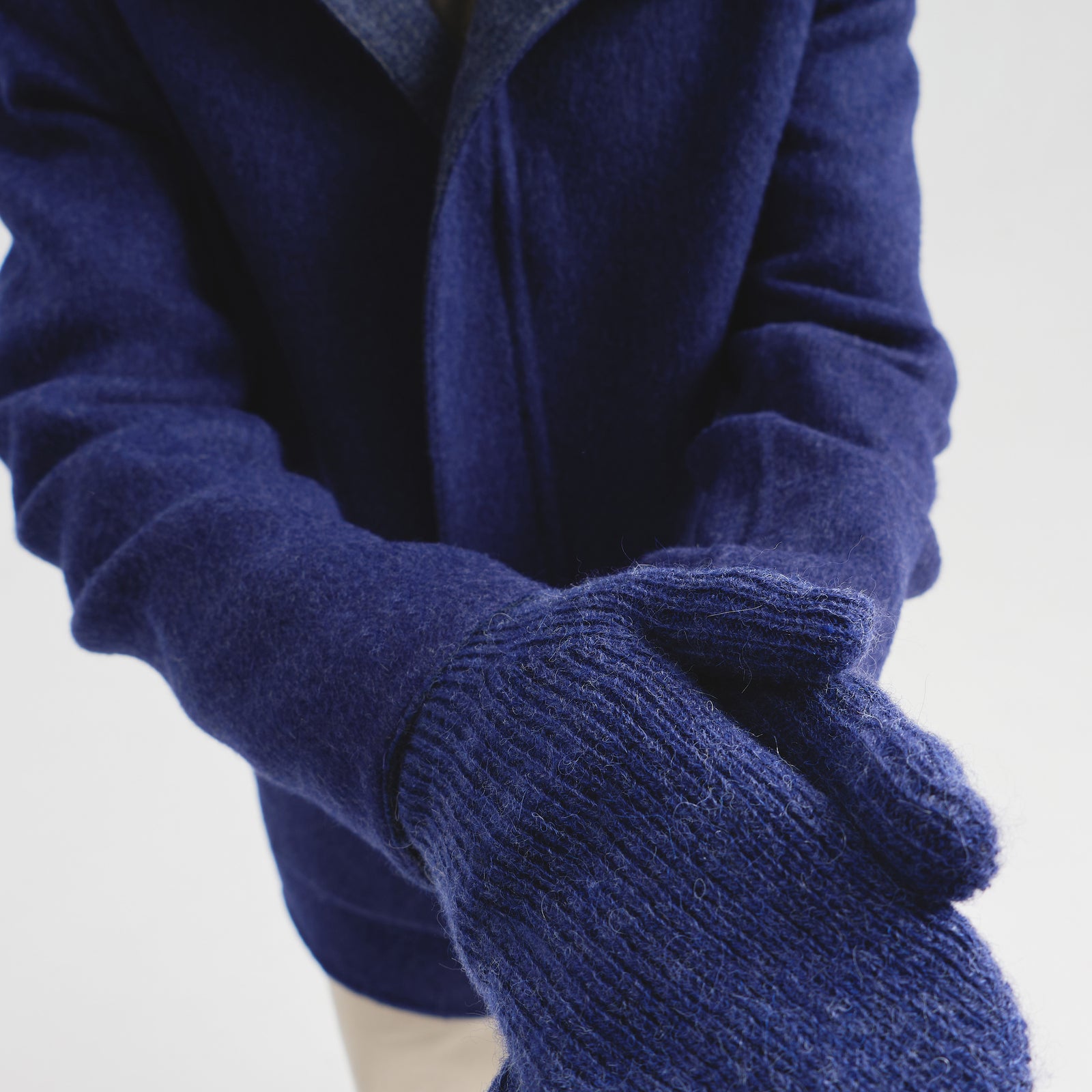 Guantes Cyril Baby Alpaca Color Blue