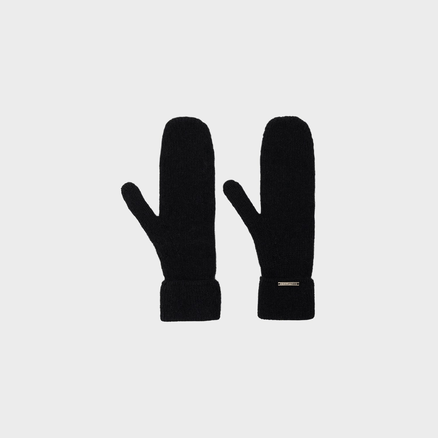 Guantes Cyril De Baby Alpaca Color Negro