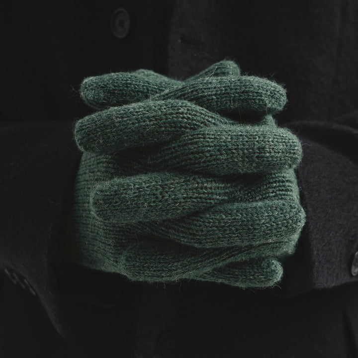 Guantes Paolo De Baby Alpaca Color Verde