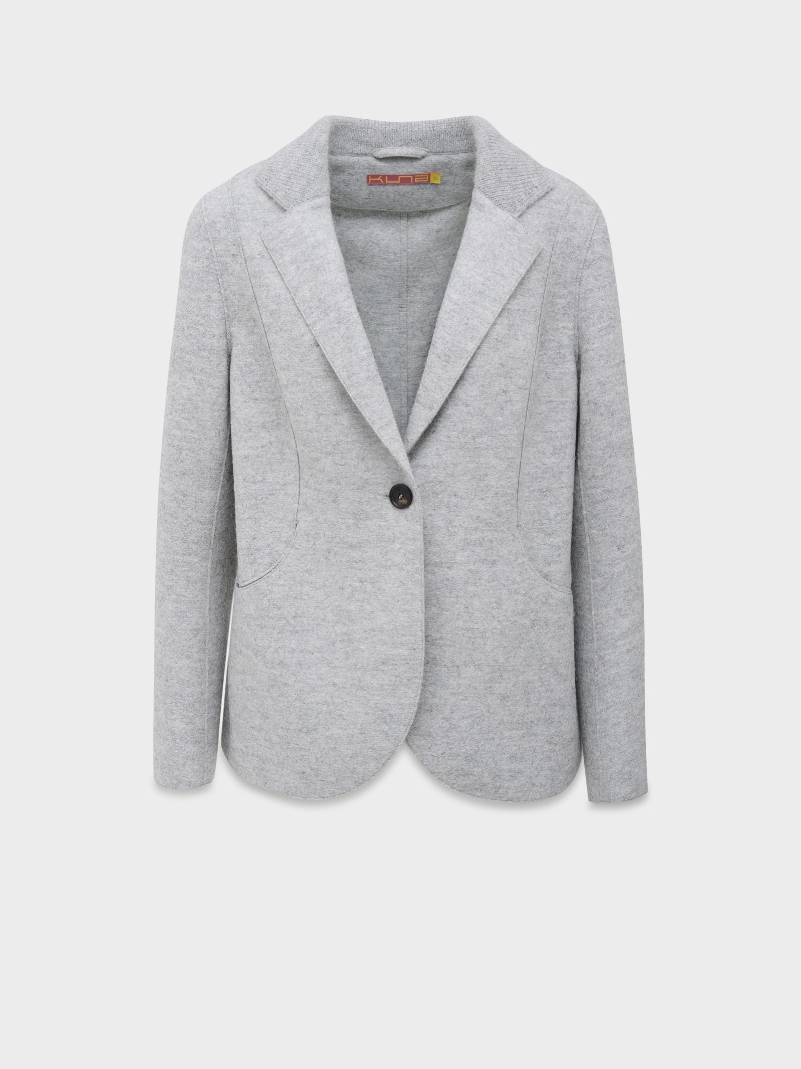 Saco Carina De Alpaca y Lana Color Gris