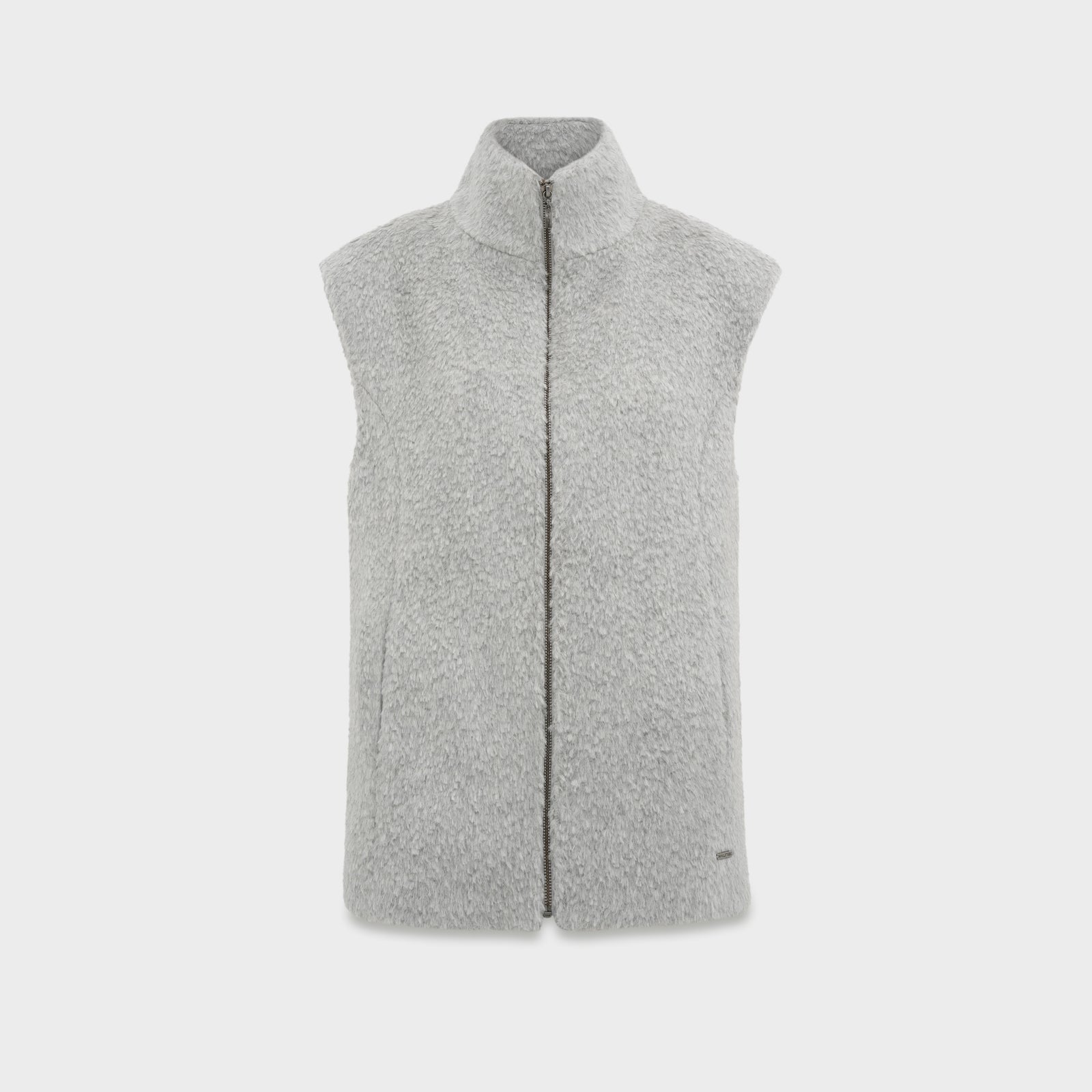 Chaleco Carmen De Alpaca Suri Color Gris