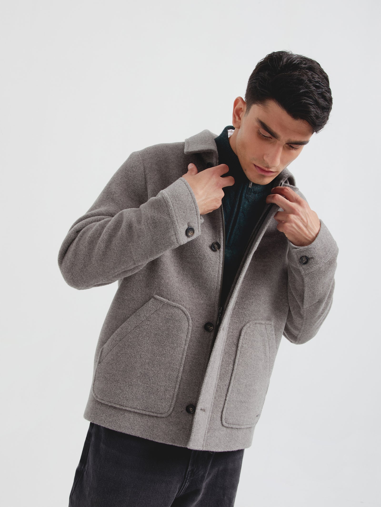 Cris Alpaca Gray Sack