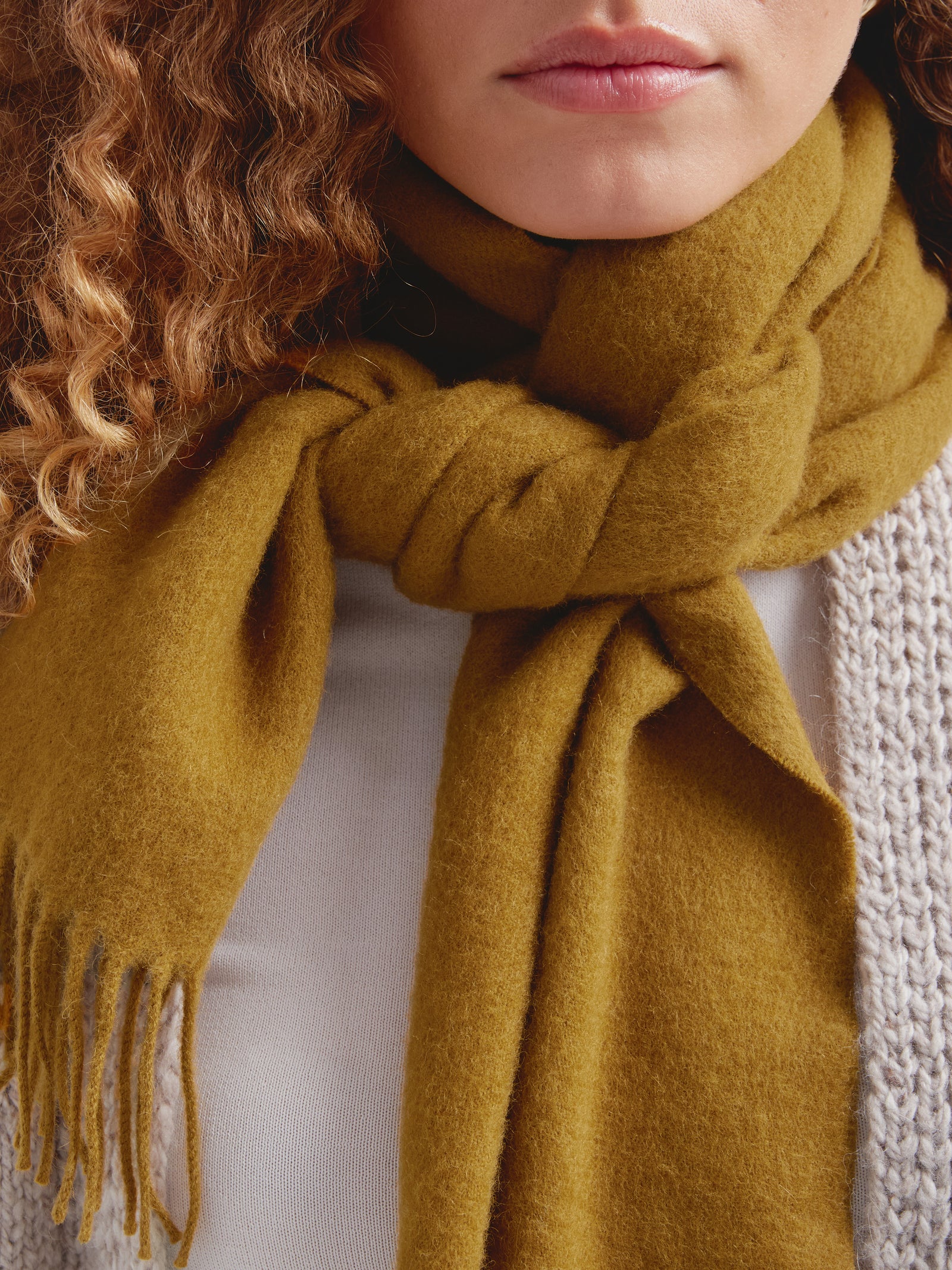 Chalina Adrian De Baby Alpaca Color Amarillo