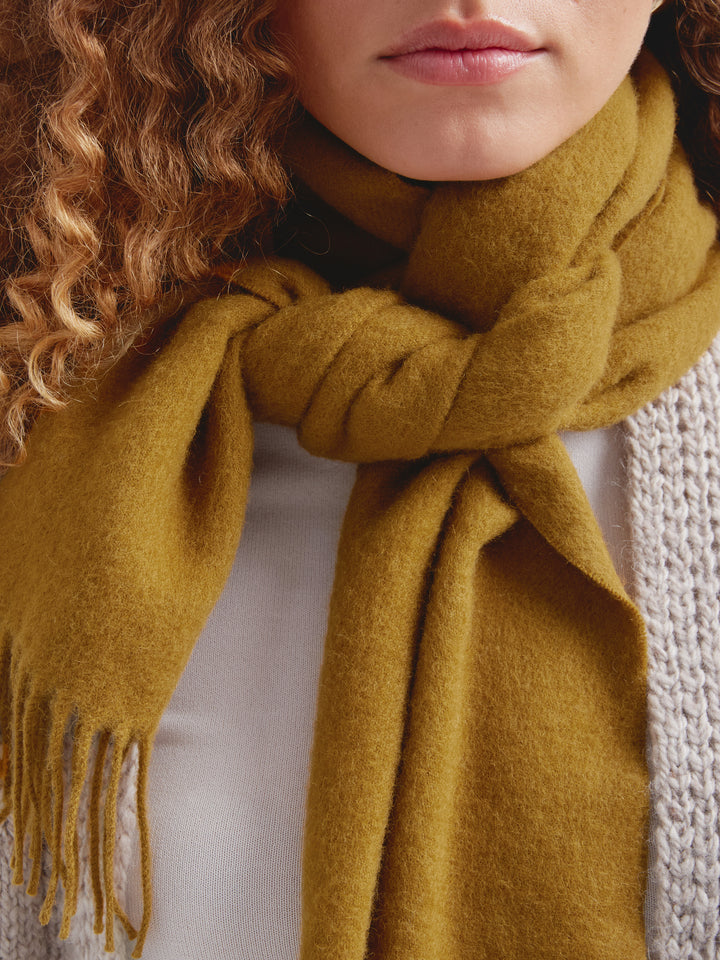 Chalina Adrian De Baby Alpaca Color Amarillo