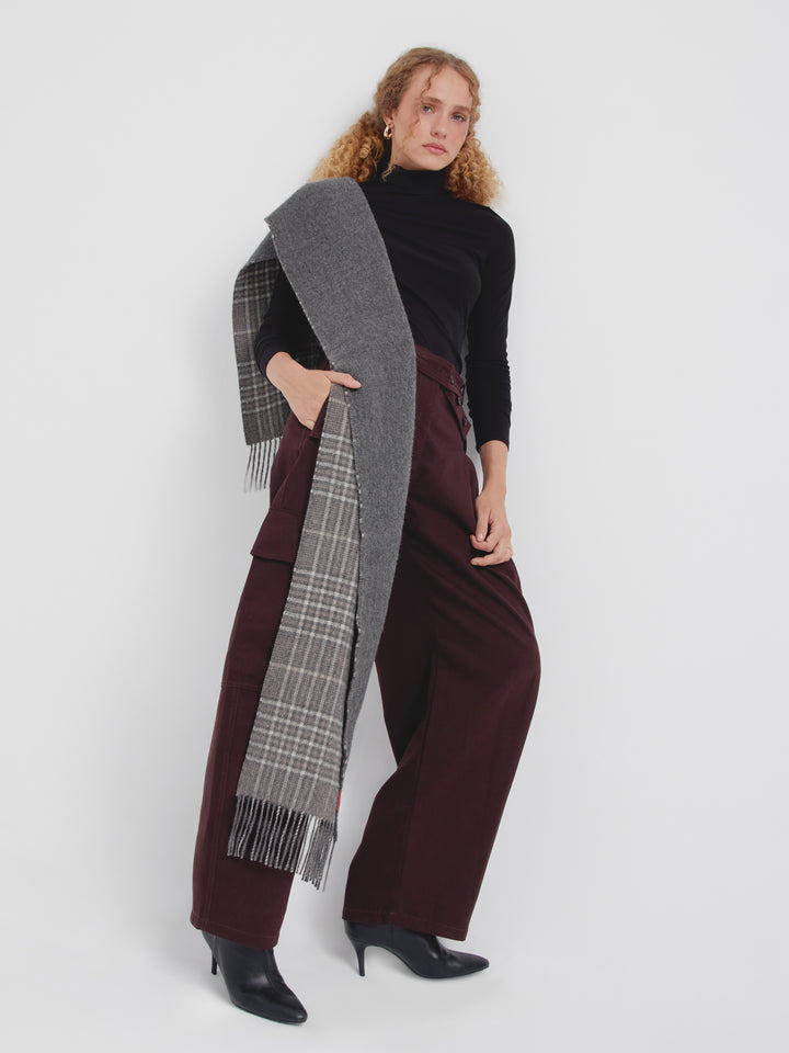 Chalina Chilian De Baby Alpaca Color Gris