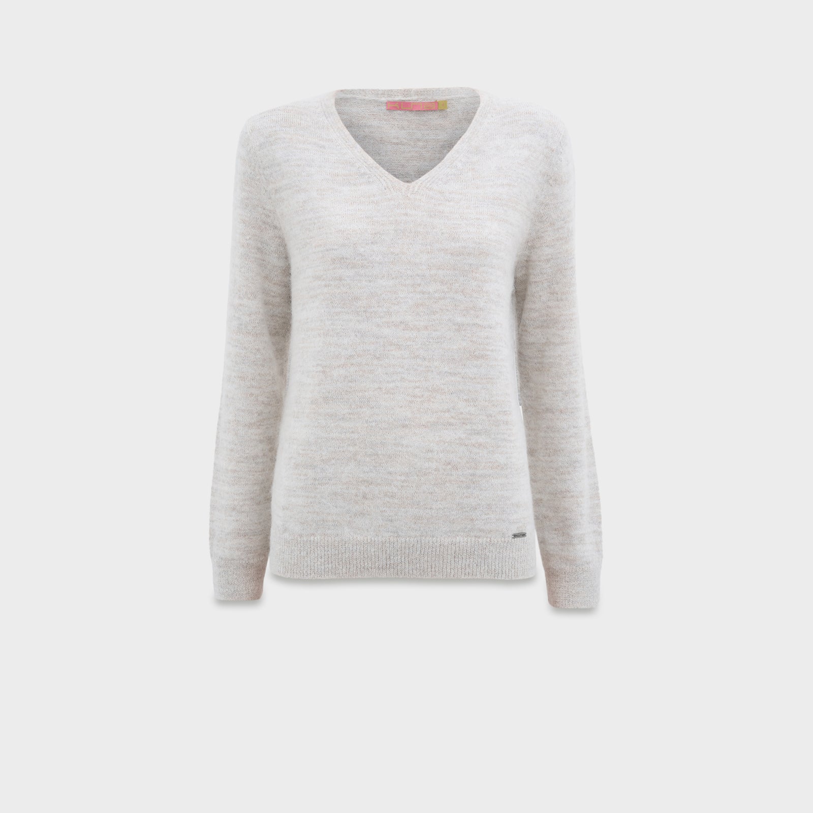 Suéter Celine De Alpaca Suri Color Blanco
