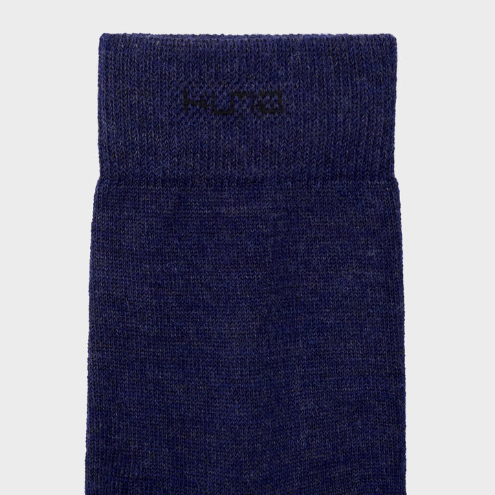 Medias Rigolo De Baby Alpaca Color Azul