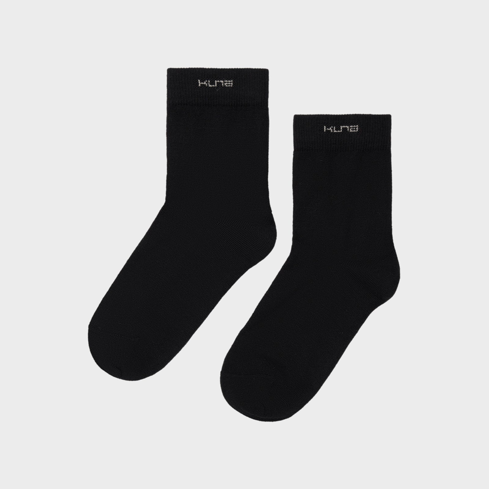 Medias Rigolo De Baby Alpaca Color Negro