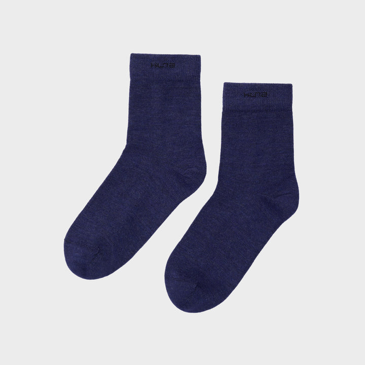 Medias Reto De Baby Alpaca Color Azul