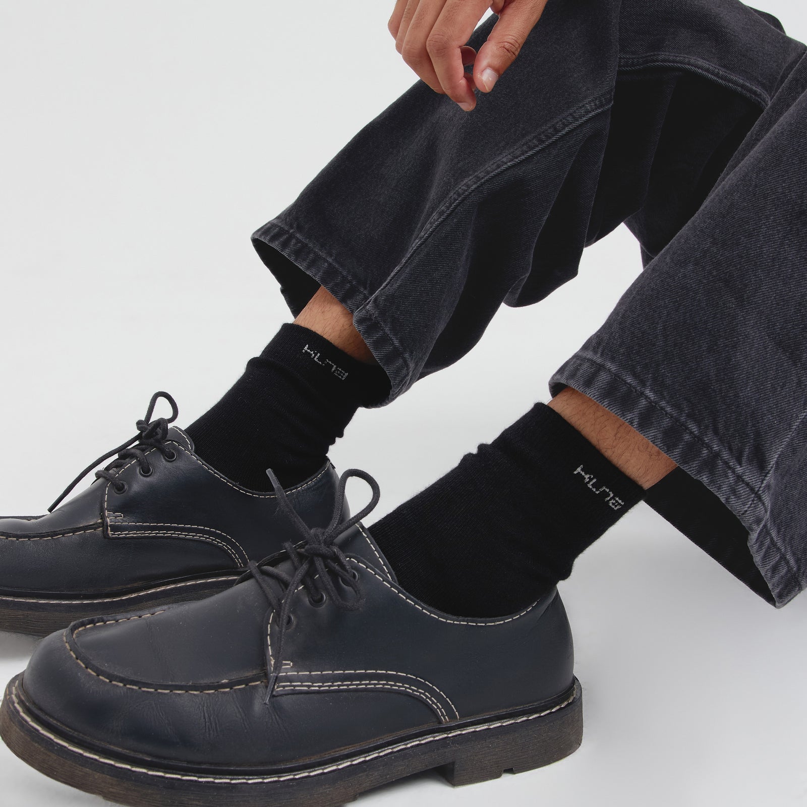 Medias Reto Baby Alpaca Color Negro N1a1720p0000 Xxc0004