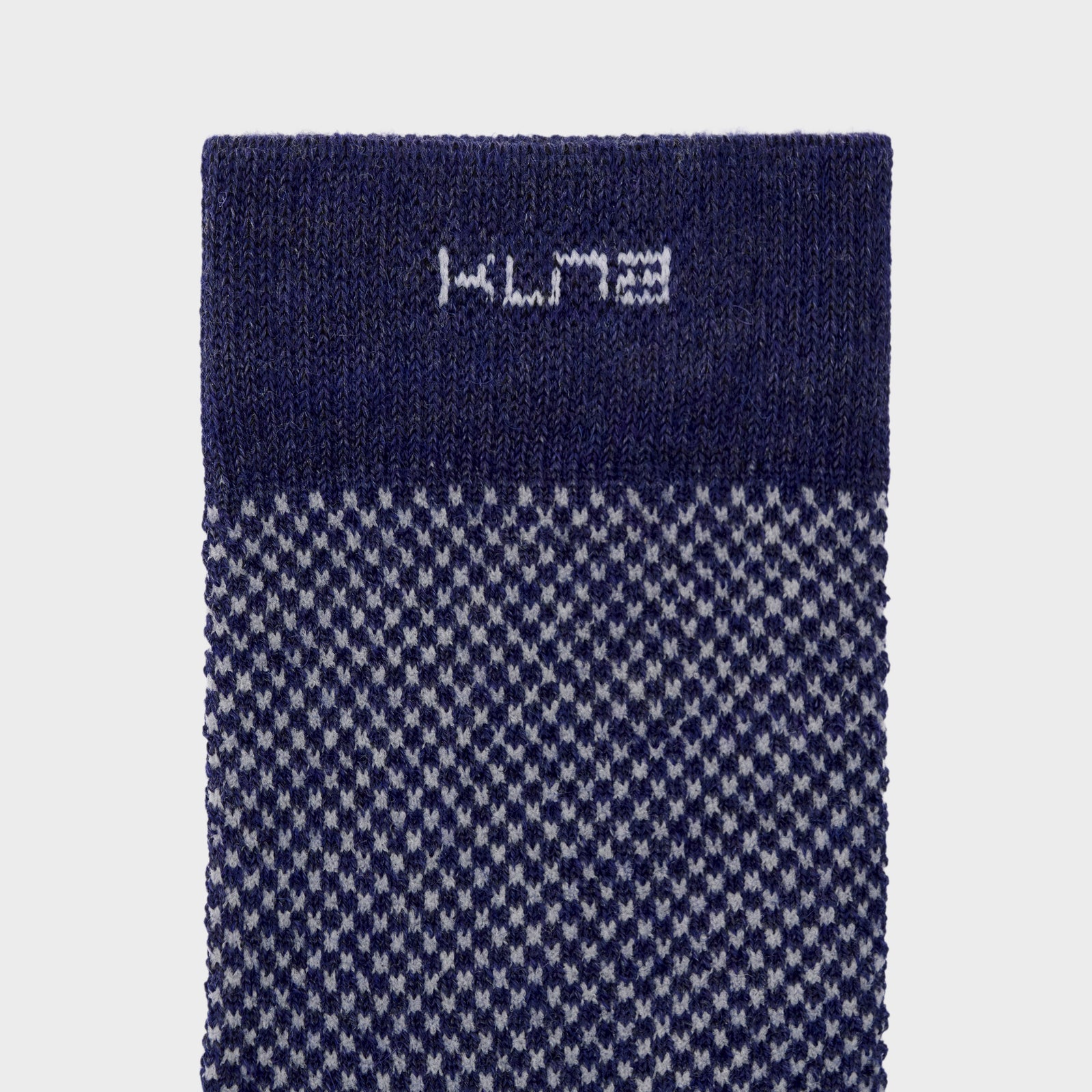 Medias Ruso De Baby Alpaca Color Azul