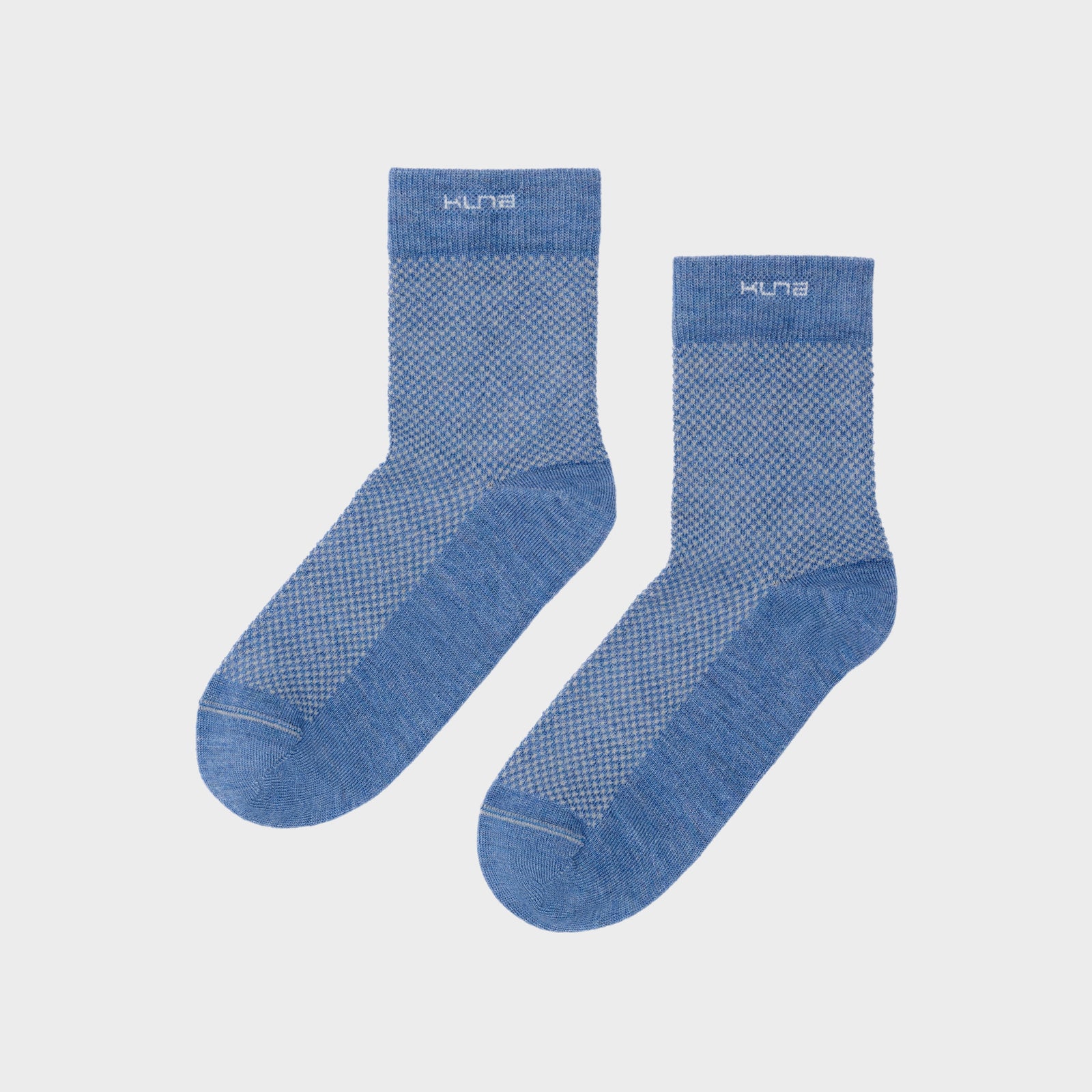 Medias Ruso De Baby Alpaca Color Celeste