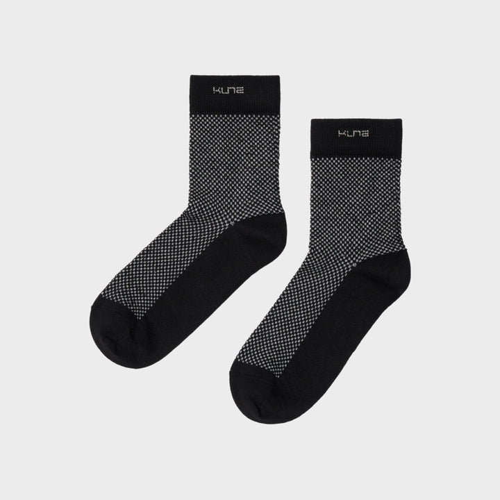 Medias Ruso De Baby Alpaca Color Negro