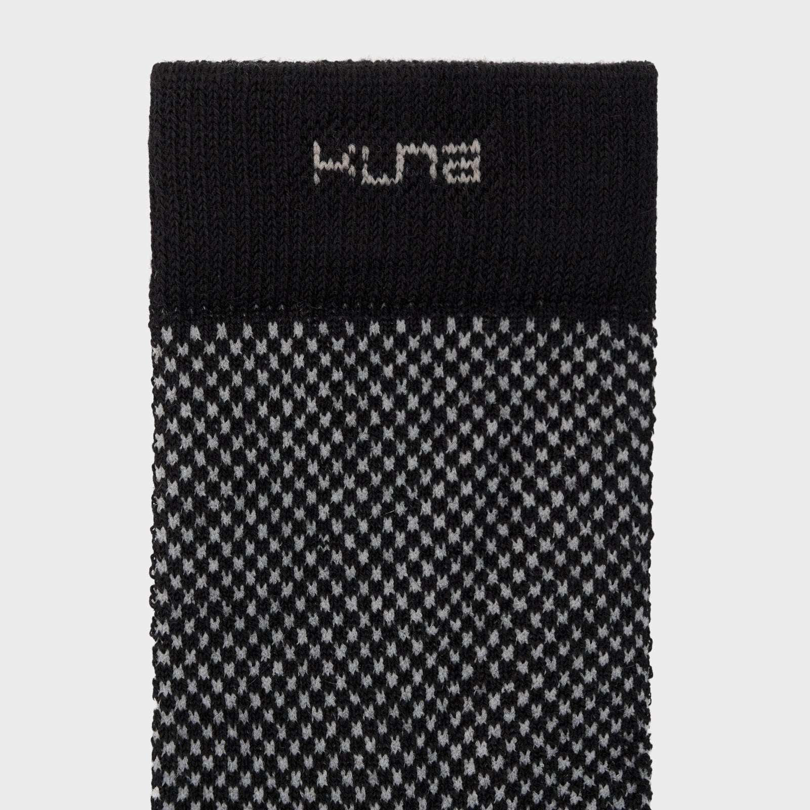 Medias Ruso De Baby Alpaca Color Negro