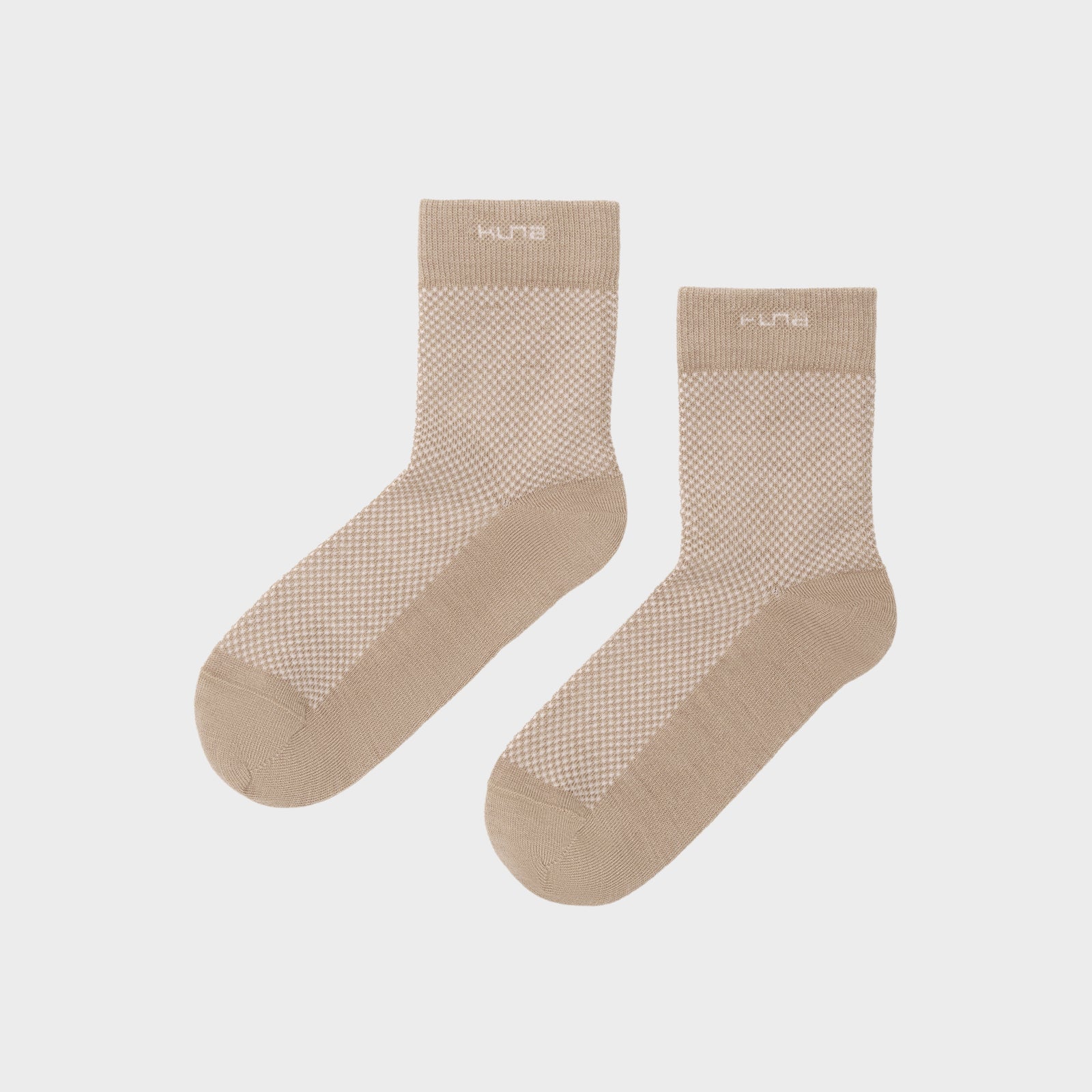 Medias Ruso De Baby Alpaca Color Beige