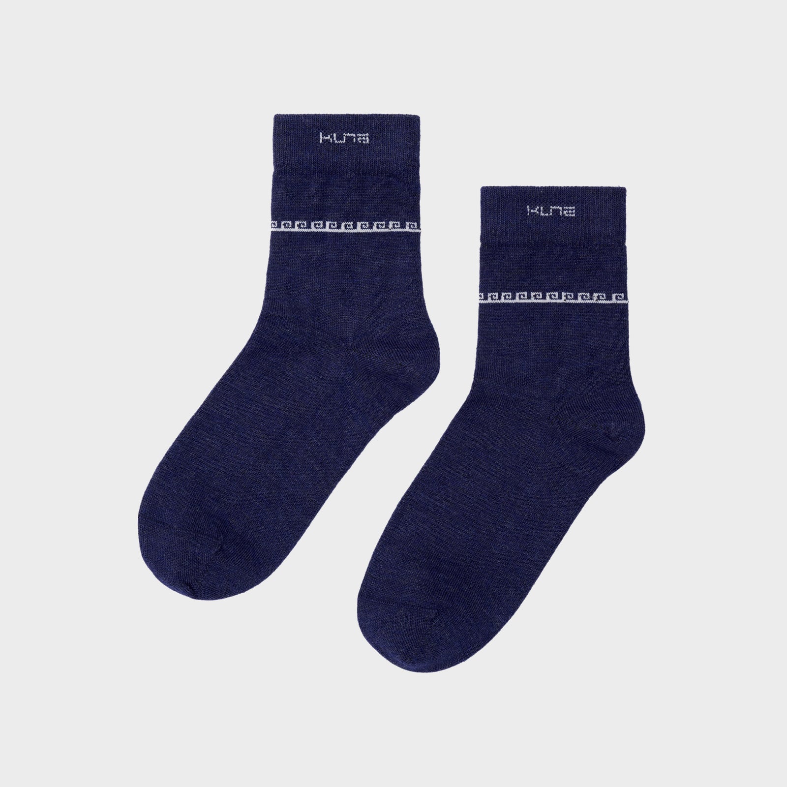 Medias Route De Baby Alpaca Color Azul